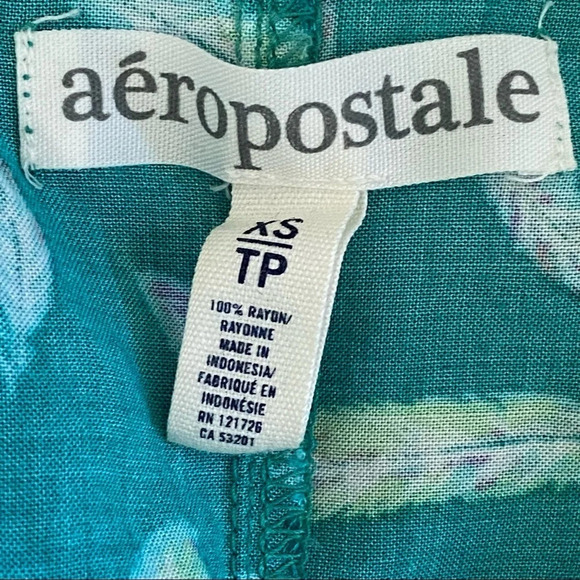 AEROPOSTALE Feather Woven Tank Dress Sundress XS - Picture 7 of 8